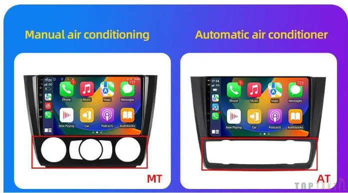 Autoradio Android 13//4G-64G-Bmw 1 Series E88 E82 E81 E87 2004-2012 | Android 14 | Écran Tactile | CarPlay | Bluetooth | GPS