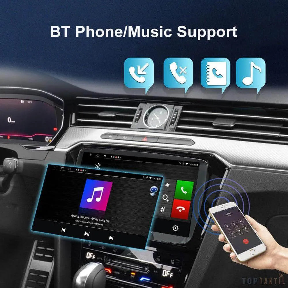 Autoradio Android 13 -4G-64G -Dacia 2013-2020 -Camera Hd 1080P | Android 14 | Écran Tactile | CarPlay | Bluetooth | GPS