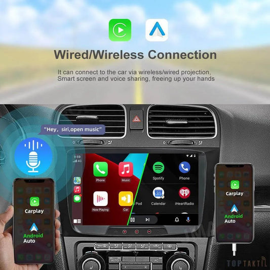 Autoradio Android 13 -4G-64G -Dacia 2013-2020 -Camera Hd 1080P | Android 14 | Écran Tactile | CarPlay | Bluetooth | GPS