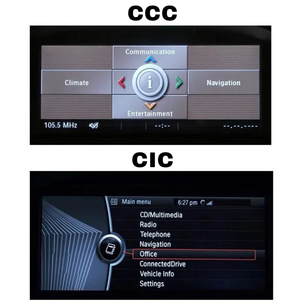 BMW 3 5 6 Series E90 E91 E92 E93 E60 E61 E62 E63 E64 Android 13 Autoradio CarPlay & Android Auto CCC CIC
