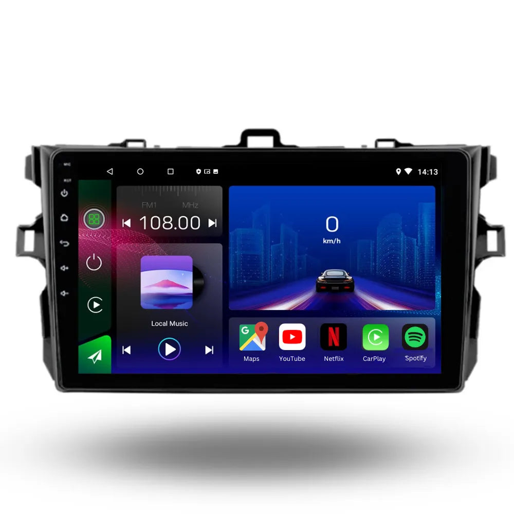 Toyota | Corolla | 2006-2013 | Android 13 Autoradio | Apple CarPlay | Android Auto