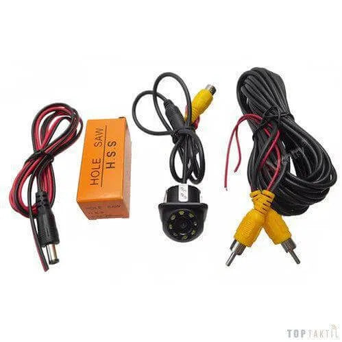 Camera De Recul Auto 8 Led | Autoradio | Android 14 | Écran Tactile | CarPlay | Bluetooth | GPS