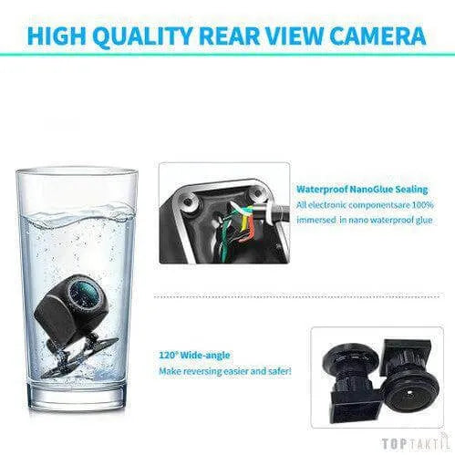 Camera De Recul Auto Ahd | Autoradio | Android 14 | Écran Tactile | CarPlay | Bluetooth | GPS