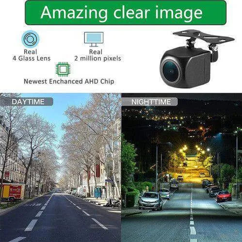Camera De Recul Auto Ahd | Autoradio | Android 14 | Écran Tactile | CarPlay | Bluetooth | GPS