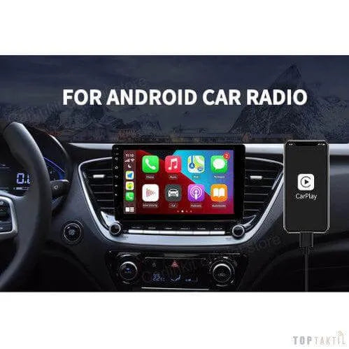 Carplay Pour Autoradio Android Sans Fil | Écran Tactile | Bluetooth | GPS