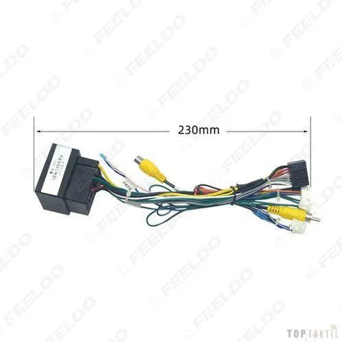 Faisceau Câbles Et Canbus Autoradio Peugeot 308 | Android 14 | Écran Tactile | CarPlay | Bluetooth | GPS