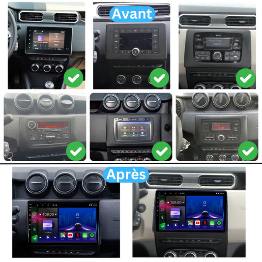 Dacia Duster HM 2 II Renault Arkana 1 2018 - 2023 | Android 13 Autoradio | Apple CarPlay | Android Auto