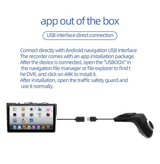 DVR | Caméra embarquée | USB | Full HD | Vision nocturne