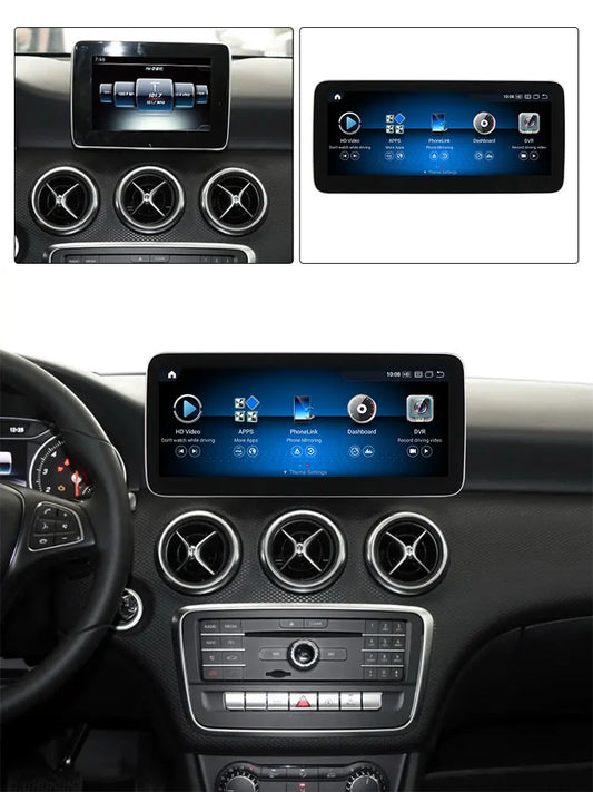 Mercedes A Class GLA CLA 2011-2019 W176 X156 C117 R231 Android 13 Autoradio CarPlay & Android Auto