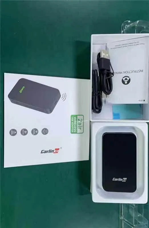 Carlinkit 5.0 Cpc200-2Air : L'Adaptateur Ultime Sans Fil Pour Carplay Et Android Auto | Bluetooth | GPS