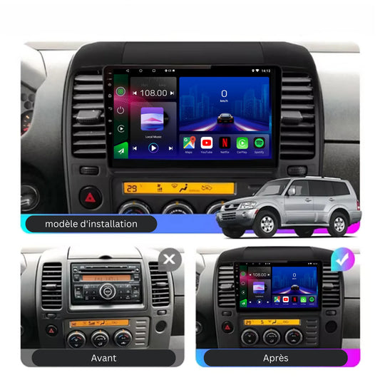 Nissan Navara d40 | 2005-2012 | Android 13 Autoradio | Apple CarPlay | Android Auto