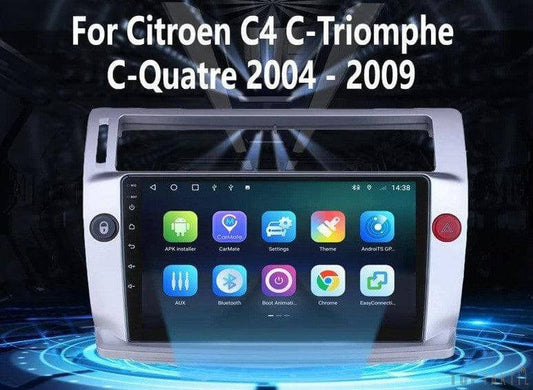 Poste Android 12//2G-32G Citroën C4, c-Triomphe, C-Quatre (2004-2009)