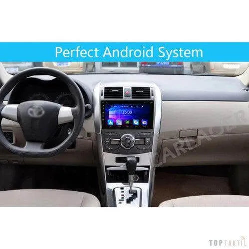 Poste Android 13//4G-64//Toyota Corolla 2007-2012 | Autoradio | Android 14 | Écran Tactile | CarPlay | Bluetooth | GPS