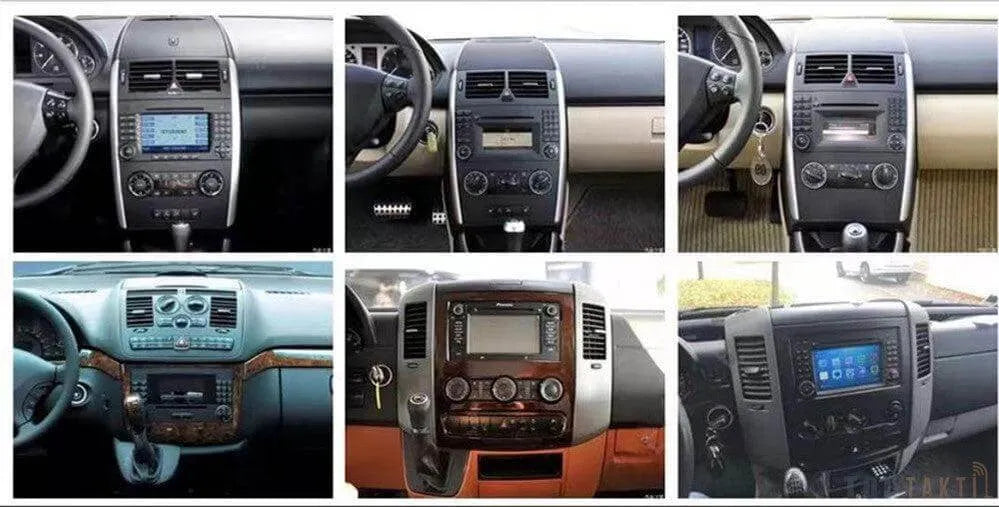 Poste Android Mercedes Sprinter/B200/Bclass/W245/B170/W169 | Autoradio | Android 14 | Écran Tactile | CarPlay | Bluetooth | GPS