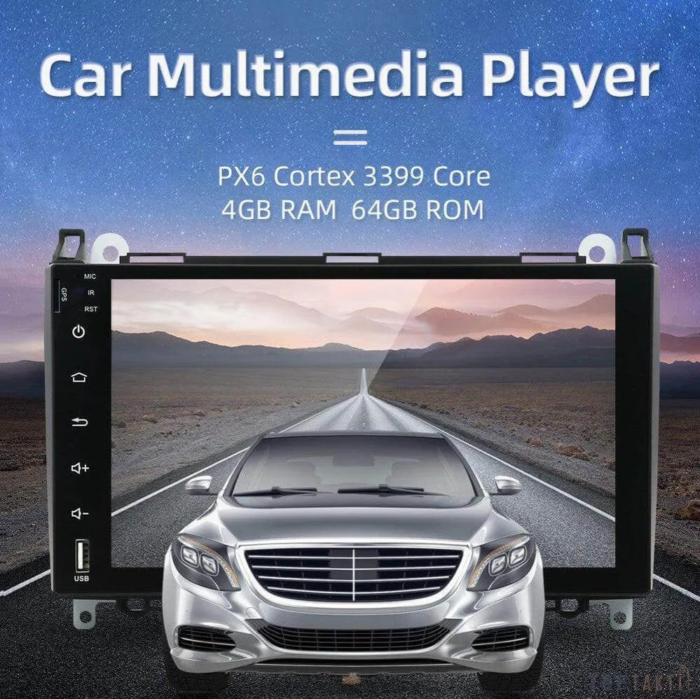Poste Android Mercedes Sprinter/B200/Bclass/W245/B170/W169 | Autoradio | Android 14 | Écran Tactile | CarPlay | Bluetooth | GPS