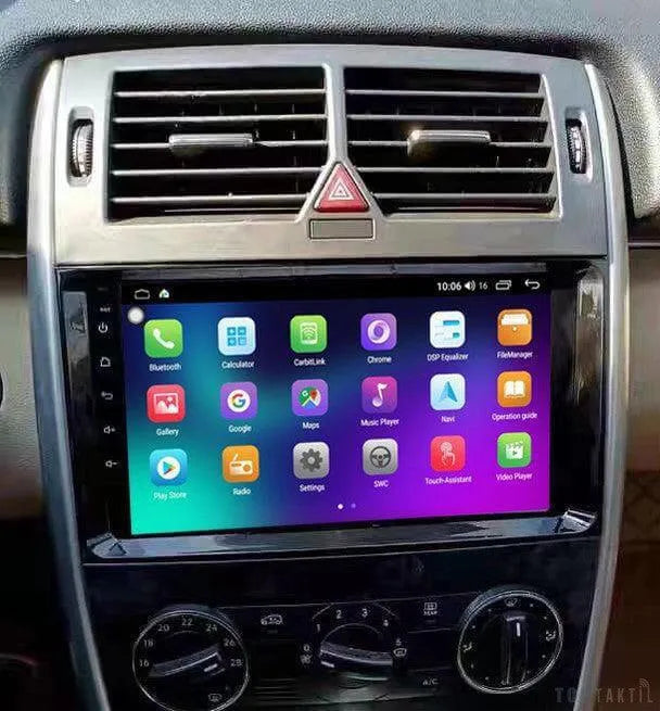 Poste Android Mercedes Sprinter/B200/Bclass/W245/B170/W169 | Autoradio | Android 14 | Écran Tactile | CarPlay | Bluetooth | GPS