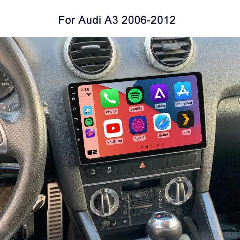 Poste Android13//4G-64//Audi A3 2003-2012/Carplay-Android Auto | Autoradio | Android 14 | Écran Tactile | Bluetooth | GPS