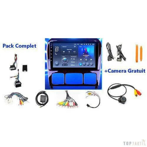 Poste Android13//4G-64//Mercedes Classe S W220/Carplay-Android Auto | Autoradio | Android 14 | Écran Tactile | Bluetooth | GPS