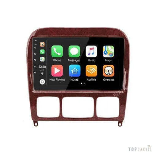 Poste Android13//4G-64//Mercedes Classe S W220/Carplay-Android Auto | Autoradio | Android 14 | Écran Tactile | Bluetooth | GPS