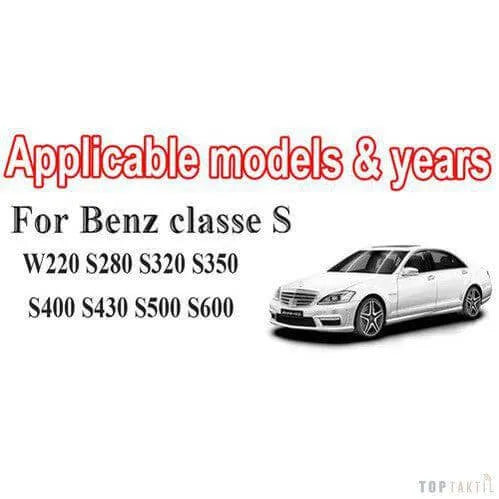 Poste Android13//4G-64//Mercedes Classe S W220/Carplay-Android Auto | Autoradio | Android 14 | Écran Tactile | Bluetooth | GPS