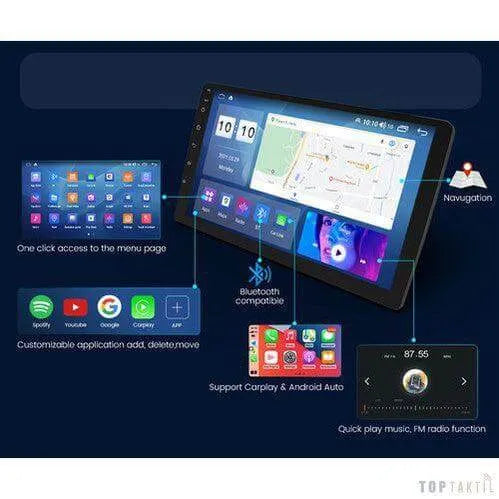 Poste Android13//4G-64//Nissan Qashqai 2006-2013/Carplay-Android Auto | Autoradio | Android 14 | Écran Tactile | Bluetooth | GPS