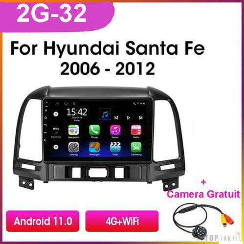 Poste Android11//2G-32//Hyundai Santa fe 2006-2012