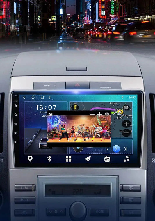 Poste Android13//4G-64//Toyota Corolla Verso 2006/Carplay-Android Auto | Autoradio | Android 14 | Écran Tactile | Bluetooth | GPS
