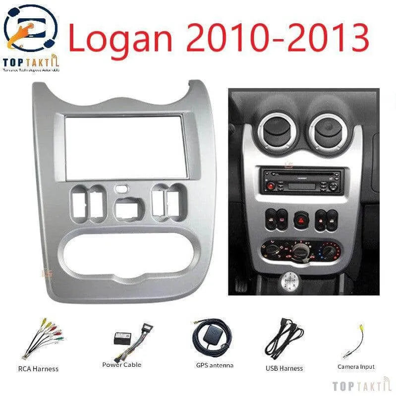 Poste Autoradio Android 13//4G-64G-Dacia Logan 2008-2013 | Android 14 | Écran Tactile | CarPlay | Bluetooth | GPS