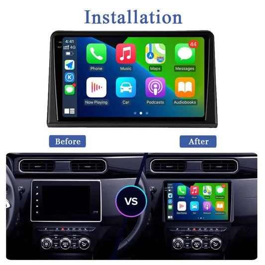 Poste Radio Android 13 Renault Express: 6G/128-Carplay | Autoradio | Android 14 | Écran Tactile | Bluetooth | GPS