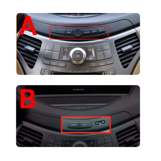 Subaru Tribeca | 2007 - 2014 | Android 13 Autoradio | Apple CarPlay | Android Auto