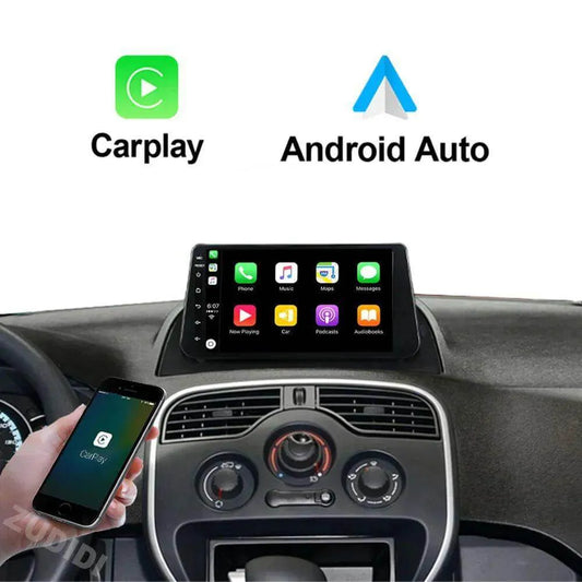 Poste Radio Renault Kangoo 2015 – 2018 | Autoradio | Android 14 | Écran Tactile | CarPlay | Bluetooth | GPS