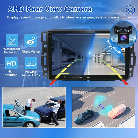 Poste Android13//4G-64//Chevrolet Captiva Aveo Lova Gentra Epica | Autoradio | Android 14 | Écran Tactile | CarPlay | Bluetooth | GPS