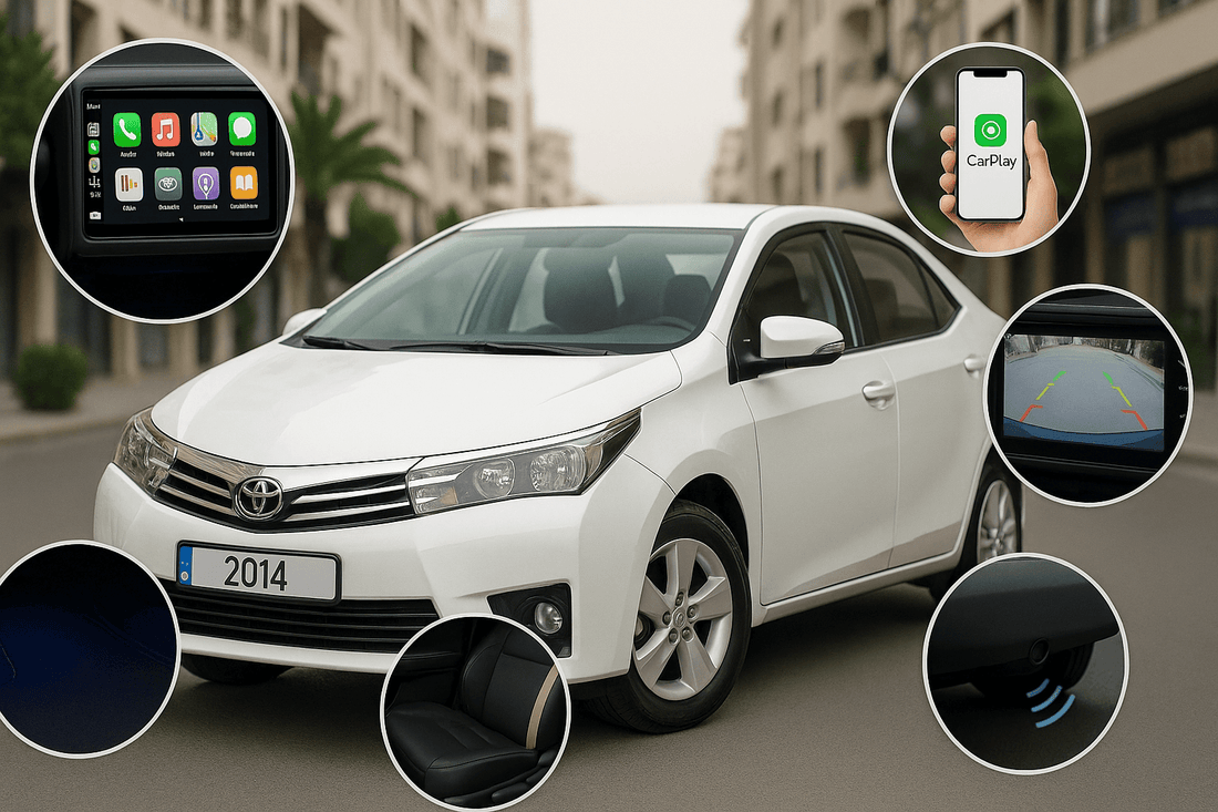 Accessoires Aftermarket pour Toyota Corolla 2014 au Maroc - toptaktil