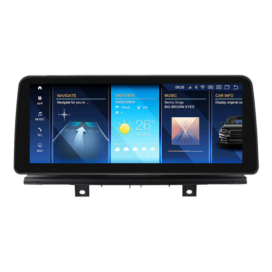 BMW X5 X6 2014-2019 Series F15 F16 Android 13 CarPlay & Android Auto Autoradio NBT EVO