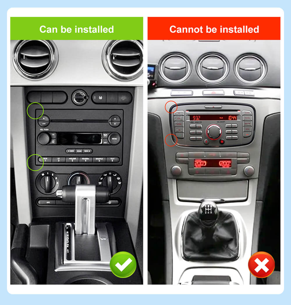 Autoradio Android 7" Spécial Ford 4G|64G