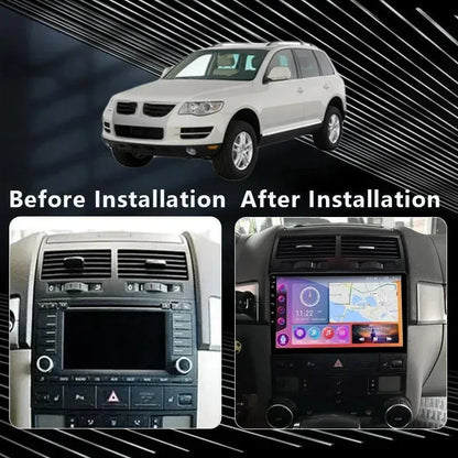 Poste Android13//4G-64//Vw Touareg 2002-2010 | Autoradio | Android 14 | Écran Tactile | CarPlay | Bluetooth | GPS