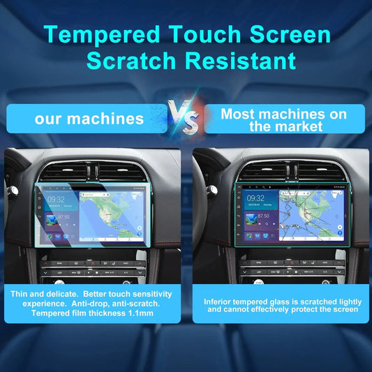 Poste Radio Android 4G-64 Taille 7 Pouces | Autoradio | Android 14 | Écran Tactile | CarPlay | Bluetooth | GPS