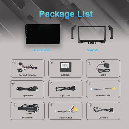 Poste Android Mercedes Sprinter/B200/Bclass/W245/B170/W169 | Autoradio | Android 14 | Écran Tactile | CarPlay | Bluetooth | GPS
