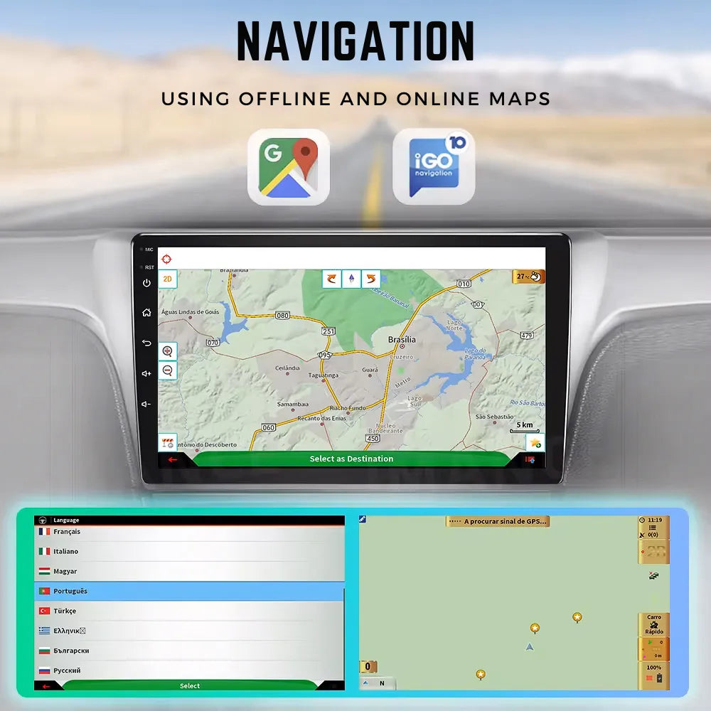 Audi A6 A7 C7 2011-2018 Android 13 Autoradio CarPlay & Android Auto