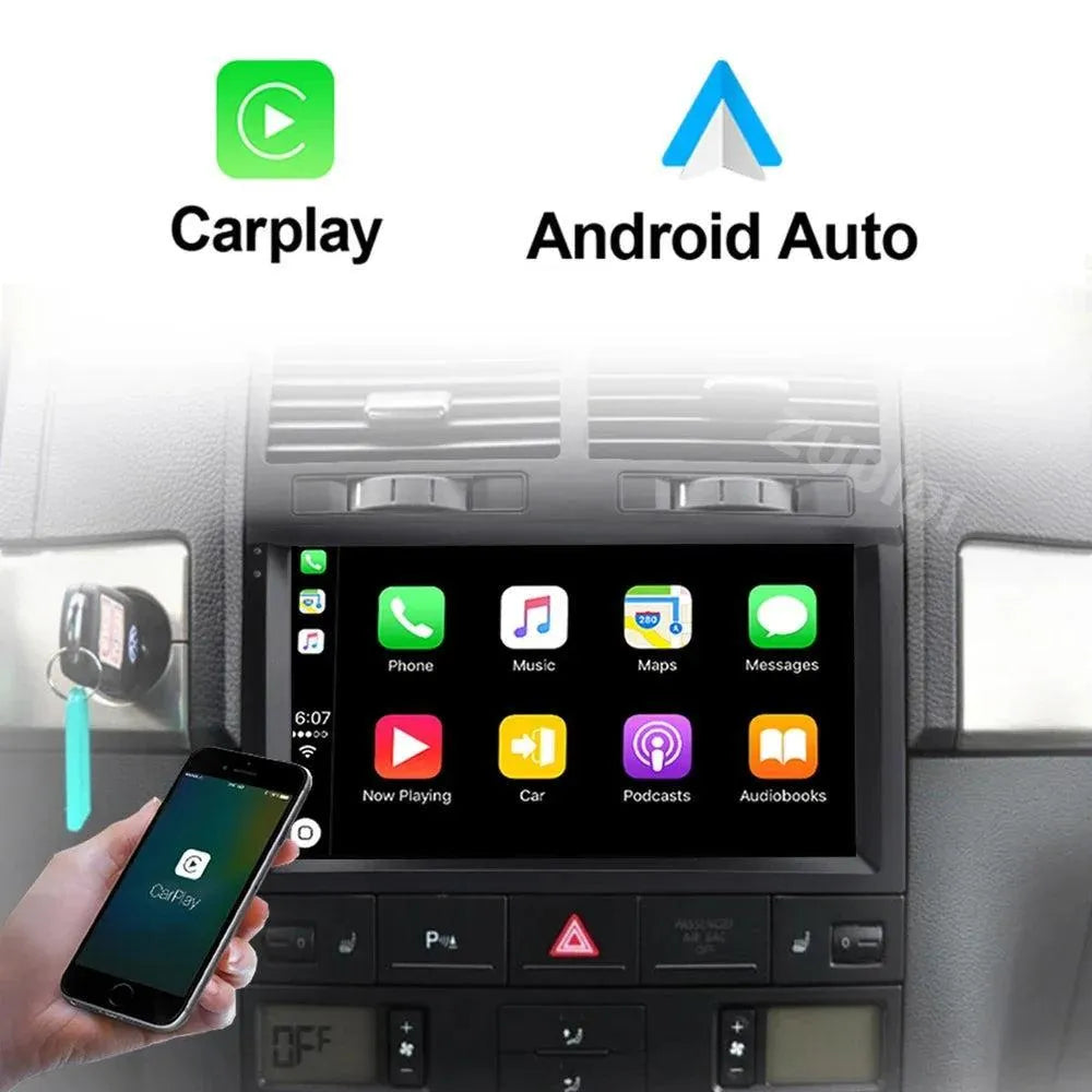 Poste Android13//4G-64//Vw Touareg 2002-2010 | Autoradio | Android 14 | Écran Tactile | CarPlay | Bluetooth | GPS