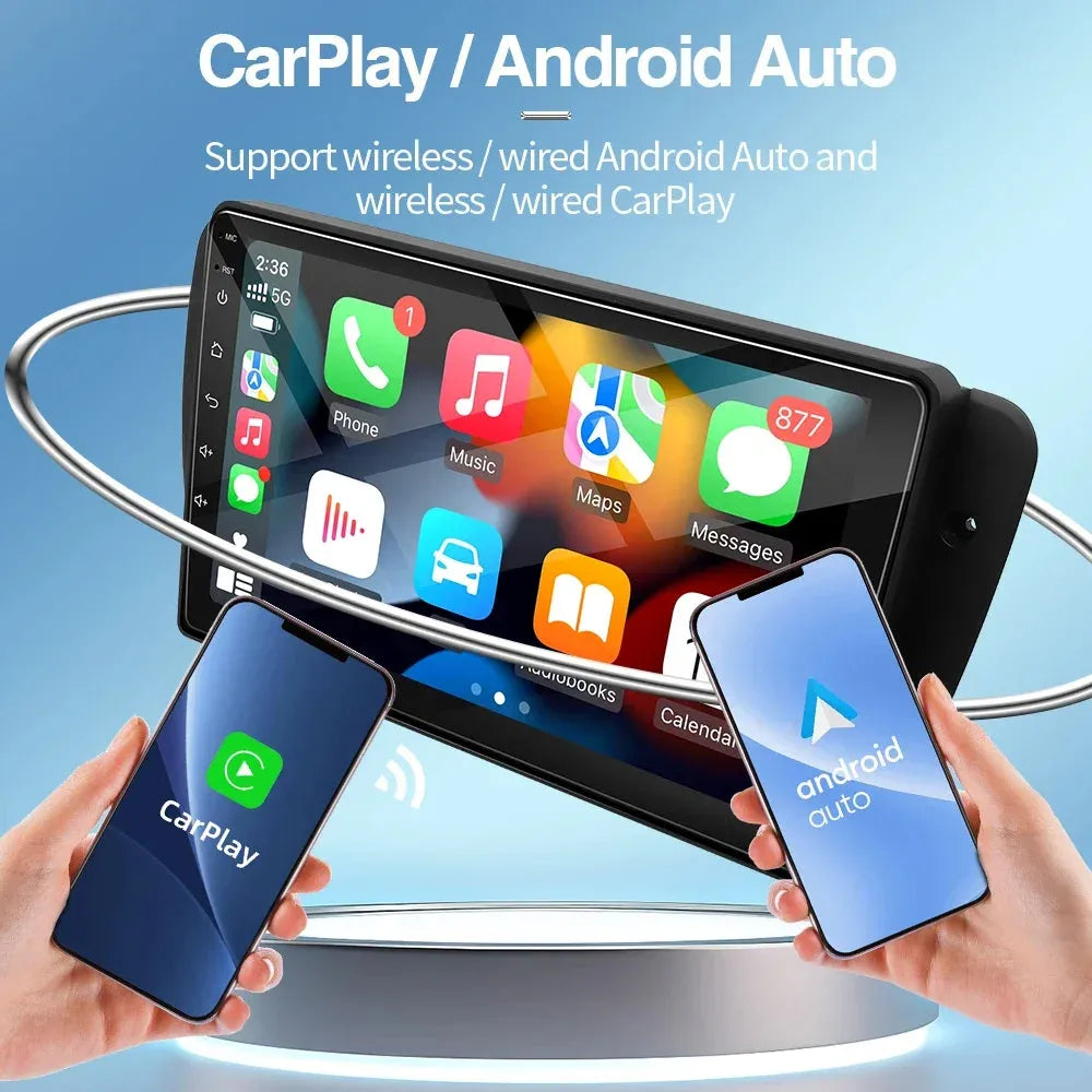 Poste Android 14//4G-64// Seat Ibiza 2009-2013/Camera Hd 1080P | Autoradio | Écran Tactile | CarPlay | Bluetooth | GPS