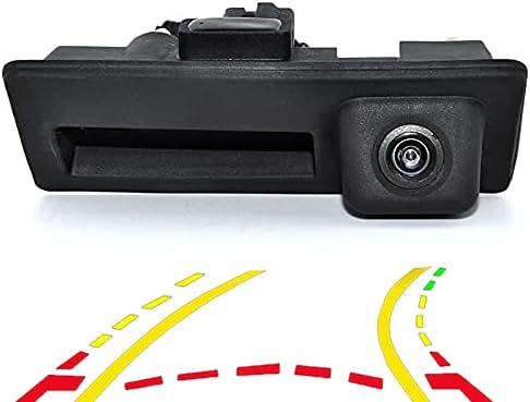 Caméra de Recul avec Poignée de Coffre Intelligente – Trajectoire pour Audi, VW Passat, Tiguan, Golf, Touran, Jetta, Touareg