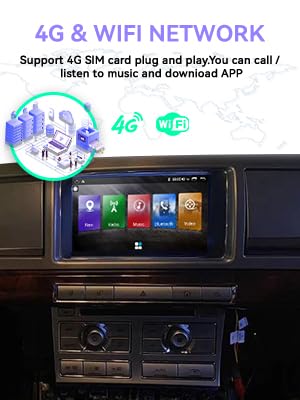 Autoradio Android 13 Écran Tactile 7" – Spécial Jaguar XF X250 (2004-2015)