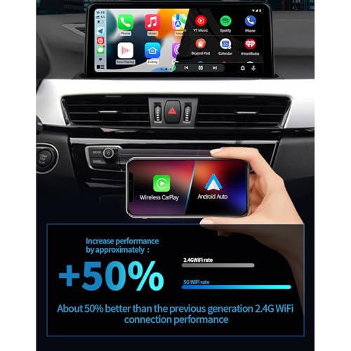 Interface Android Auto et CarPlay sans fil