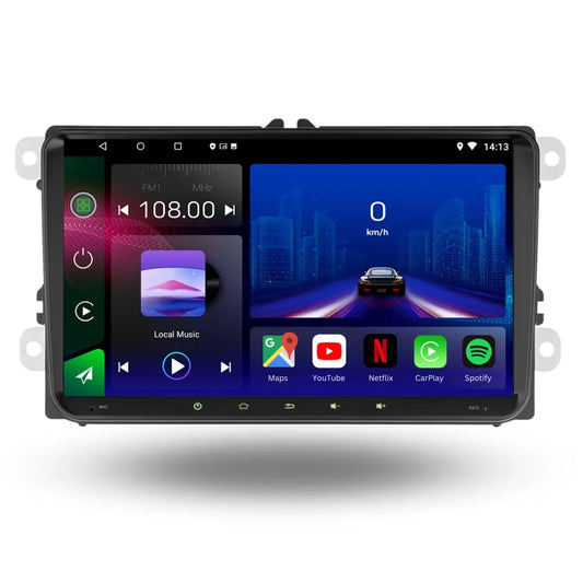 Volkswagen | Seat | Skoda | Écran 9 Pouces | Android 13 Autoradio | Apple CarPlay | Android Auto