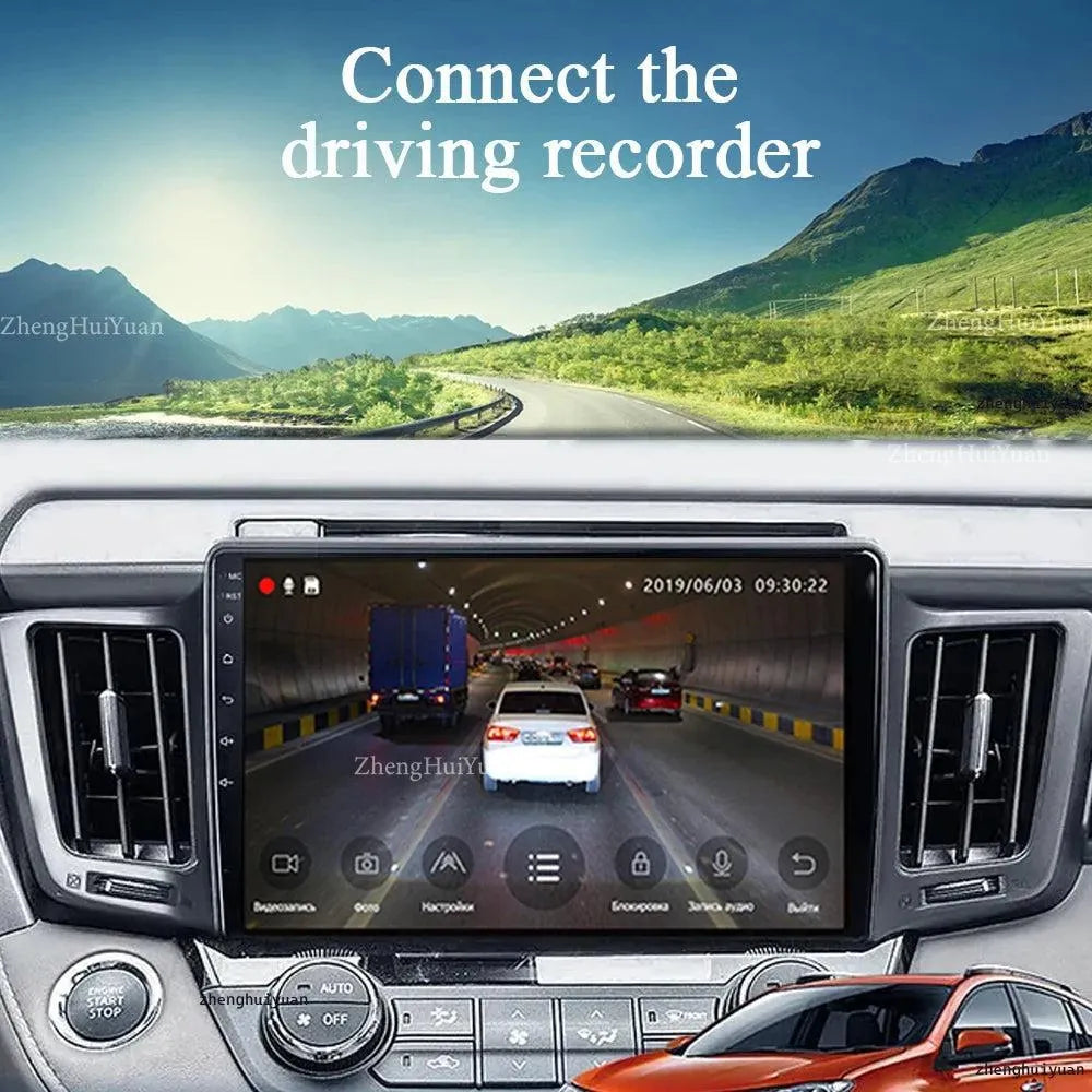 Poste Android13//4G-64//Toyota Rav4 2012-2018 | Autoradio | Android 14 | Écran Tactile | CarPlay | Bluetooth | GPS