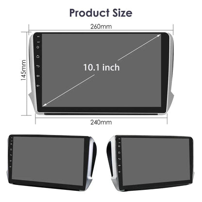 Poste Autoradio Android 13//4G-64G Peugeot 208/2008-(2014 2018) | Android 14 | Écran Tactile | CarPlay | Bluetooth | GPS