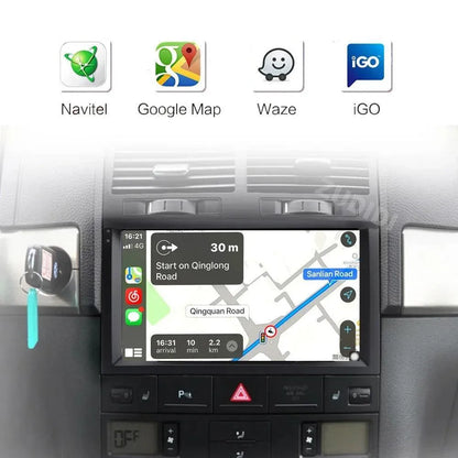 Poste Android13//4G-64//Vw Touareg 2002-2010 | Autoradio | Android 14 | Écran Tactile | CarPlay | Bluetooth | GPS