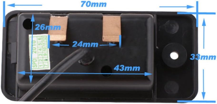 Caméra de Recul Étanche IP67 – Vision Nocturne et Large Angle pour Audi A3/A4/A5/A6/A8/Q3/Q5/Q7 et VW Passat