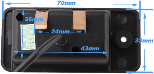 Caméra de Recul Étanche IP67 – Vision Nocturne et Large Angle pour Audi A3/A4/A5/A6/A8/Q3/Q5/Q7 et VW Passat